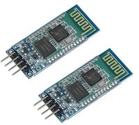 2pcs HC-06 Modulo Inalambrico Arduino HC06 Bluetooth con base Slave para Arduino