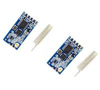2pcs HC-12 SI4438/4463 modulo wireless a lunga distanza 433M modulo porta seriale wireless interfaccia UART distanza di trasmissione 1000M
