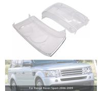 2PCS Headlight HeadLamp Lens Cover LH+RH Per Land Range Rover Sport 2006-2009 H0