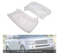 2PCS Headlight HeadLamp Lens Cover LH+RH Per Land Range Rover Sport 2006-2009 Y