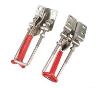 2pcs Heavy Lock Clamp Steel Toggle Latch 200kg Gh431 Avere Flessibile Ubolt In Acciaio Rilascio Orizzontale Duty Capacità di carico Rapido Antiruggine