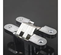 2pcs Hidden-Cross Cerniera Invisibile Nascosto Hinges-Folding Porta/Durevole