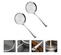 2pcs Home In Acciaio Inox Setacci Setacci Filtri netti Gadget da cucina