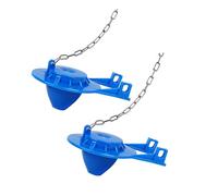 2Pcs Home Seal Serbatoi Sbattendo Coperture WC Flapper Valvole di Scarico Coperture 2 "Universali Tappi WC Flapper Sostituzione