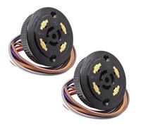 2pcs HQRP 7 Fili Fotocellula Luce Sensore Variazione Recipiente per Esterno Luci