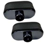 2pcs HQRP Aria Filtri Cartuccia per John Deere Prato Trattore MIU12555 Ricambio