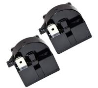 2pcs HQRP QP2-4R7 4.7 Ohm 3-Pin PTC Start Relay per Magia Chef 6R8MD3 AP4565041