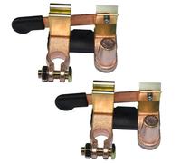 2pcs HQRP Top Post Coltello Lama Master Interruttore 12V-48V Batteria a Sgancio