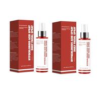 2PCS Hyaluronic Acid Hydrating Facial Mist Lightweight Moisturizing Spray Sensitive Skin Fast Absorbing Non Greasy Refreshing Boost