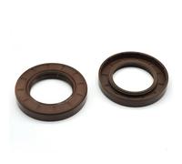 2PCS ID 8/9 MM Guarnizione Olio Scheletro Marrone Fluoro FKM Fluoro Gomma Hydrauli Molla U Lip TC Anello Guarnizione 8x14x4 8x14x5 (Dimensioni: 8x15x5 2PCS)