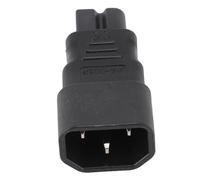 2Pcs IEC320 C14 to C7 Power Adapter 2.5-10A PDU UPS Extension