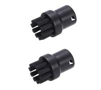 2pcs/Imposta pennelli for la pulizia a vapore for karcher SC1 SC2 SC3 SC4 SC5 SC7 CTK10(Black)