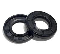 2PCS in gomma nitrilica NBR, diametro interno 25mm diametro esterno 62mm altezza 10mm, guarnizione ad anello TG4, paraolio scheletrato per albero radiale