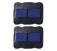 2pcs In Pelle Organizzatore Penna Adhesive Organizzatore Elastico Slot Banda Elastico Per Clip In Pelle Per Accessori Ufficio Taccuini