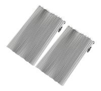 2pcs in rete tende pannelli schermo con manici