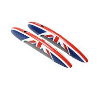 2PCS In Set La Bandiera Nera Copertura Della Maniglia Della Porta Adesivo Trim/Fit for MINI Cooper S JCW F56 F57 auto-Styling Parti Esterne Accessori(Union Jack,No Hole and No Light)
