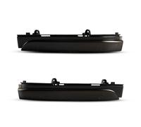 2PCS Indicatore di direzione dinamico della lampada for specchietto laterale for FOX GOLF POLO GOL Geracao 6/7/8 CROSSFOX UP(Dynamic,Smoked lens)