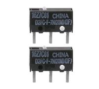 2PCS Interruttore Micro Per Mouse Da Gioco Con Vita Di 20M 3 Pin Microswitch