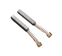 2Pcs J201 Copper Graphite Brushes with Spring - 5x6.5x30mm for DC Motors in Power Tools
