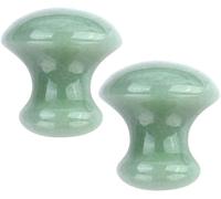 2pcs Jade Eye Massaggio/Pietra Naturale Gua Sha Raschiare Massaggio Strumento/Fungo Graffiare Massaggio Strumenti di Cura
