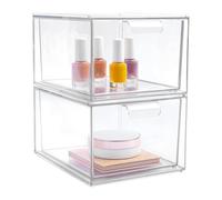 2PCS K Cup Organizer Contenitore per cialde di caffÃ¨ Cassetti impilabili per panna Zucchero, Bar