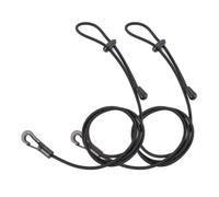 2PCS Kayak Paddle Holder Clip Regolabile Canna Da Pesca Cavo Per Canoa | Le clip in nylon presentano una fibbia a sgancio rapido e un cavo regolabile da 0,6 a 1,2 m per mantenere la canna o i remi