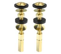 2Pcs Kit Viti per Serbatoio WC, Bulloni Acciaio con Dadi e Guarnizioni