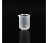 2PCS Labasics Set di Bicchieri, Bicchieri di Griffin Graduati in Plastica Borosilicata Cilindro Graduato Bottiglie di Brocca da Laboratorio Strumenti per Laboratorio 150ml