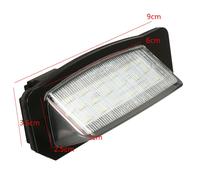 2PCS Lampada LED per Luce Targa per Lancer Sportback Outlander EUR