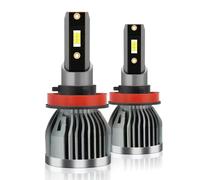 2PCS Lampadine LED per Fari H4 H7 Alta Potenza 25000lm per Visibilità Superiore