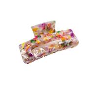 2pcs Large Accetate Leopard Print Hairpins