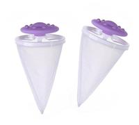 2PCS Lavatrice Capelli Catcher Riutilizzabile Lint Remover Efficiente Depilazione Accessori Lavatrice Rondella Trappola per Animali Domestici
