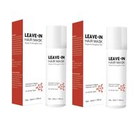 2PCS Leave in Molecular Hair Mask, Repairs Dry or Damaged Hair Reverse Hair Damage, For Humidity, Heat and Frizz Protection