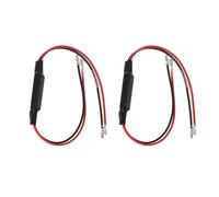 2Pcs LED Carico Resistore Freccia Luce Lampeggiante Flash per Dc 12V 10W 10 Ohm