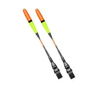 2Pcs LED Glow Float Top Mount Notte Strumento di Pesca Sensibile Luminoso Galleggianti Sostituzione Boe di Pesce Accessori Sensibile Luminoso Luminosamente Galleggiante