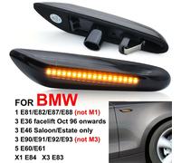 2pcs LED Indicatore di direzione laterale luce per E46 E60 E82 E90 E92 E93