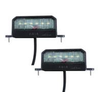 2PCS LED Luce Della Targa,12V-24V Luci Targa Led, LED Luce Portatarga Universale per Camion SUV Rimorchio Van RV Barche