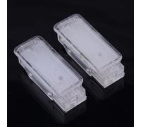 2Pcs LED Luggage Trunk Boot Interior Light Lamp Fit For Peugeot 207 306 307 308
