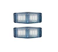 2Pcs LED Marker Lights Front Double Burner Indicator LampFor Man Truck Lorry Front Grill Light A