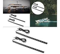 2Pcs LED Navigazione Luce Striscia Kit Con Silicone Cover Per per Arco Vessel