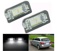 2Pcs LED Number License Plate Lights For Mercedes Benz B-Class W246 W242 Canbus