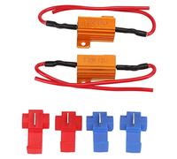 2PCS LED Resistenza di Carico Decoder Resistenza di Protezione del Carico 35W 12Ω Elettronica di Illuminazione Indicatori di Direzione a LED Fendinebbia Senza Errori Elimina i Codici di Errore Kit