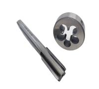 2pcs Left Hand Metric tap die Set M2-M22, Used for Machine Tool Internal and External Thread Tapping and Thread Repair Tools(2pcs M2.5x0.45)