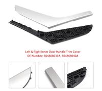 2pcs Left & Right Inner Door Handle Trim Cover Per VW Golf 6 MK6 2009-2013 A7