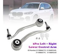 2Pcs Left + Right Lower Control Arm Per BMW X5 G05 X6 G06 X7 G07 2019-2024 Y1
