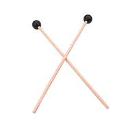 2pcs Legno Colore Gomma Marimba Xilofono Mallets Kit 14.37 Pollice Acero Bacchette Della Batteria Bacchette Della Fase Percussione Strumento Accessorio