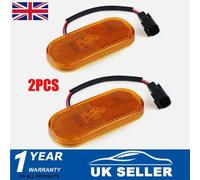 2PCS Lente Copertura Luce Indicatore Laterale Per FORD TRANSIT MK8 BK3115442CB