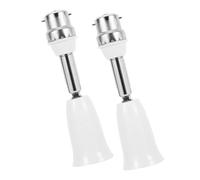 2pcs Light Socket Extender B22 A E27 Lulb Extension Extension Socket Vertical Orizzontal Regolable Light Socket Adapter Per Home Office
