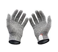 2pcs livello di 5 HPPE. Guanti resistenti ai taglio anti-taglio for la sicurezza for cucinare Giardino Lavorazione del legno Giardinaggio(XL 26CM)