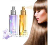 2pcs Long-Lasting Lightweight Hair Soft Essential Oil Spray,Fluffy Volumizing Hair Spray,Perfumed Hair Care Essential Oil Spray,Smoothing Hair Oil Spray,Protein Smoothing Cream,Refreshing Spray